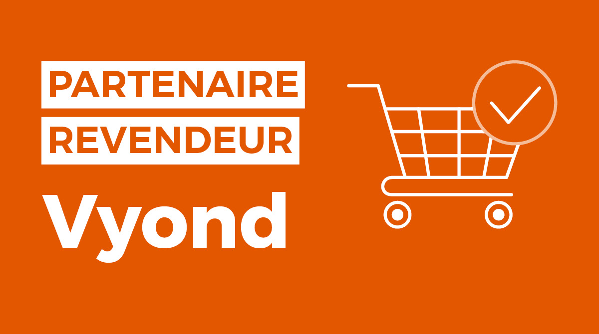 Illustration en flat design montrant un caddie aborrant un symbole de validation. Du texte l'accompagne: 