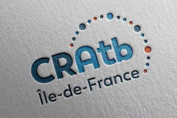 Le logo CRAtb sur papier